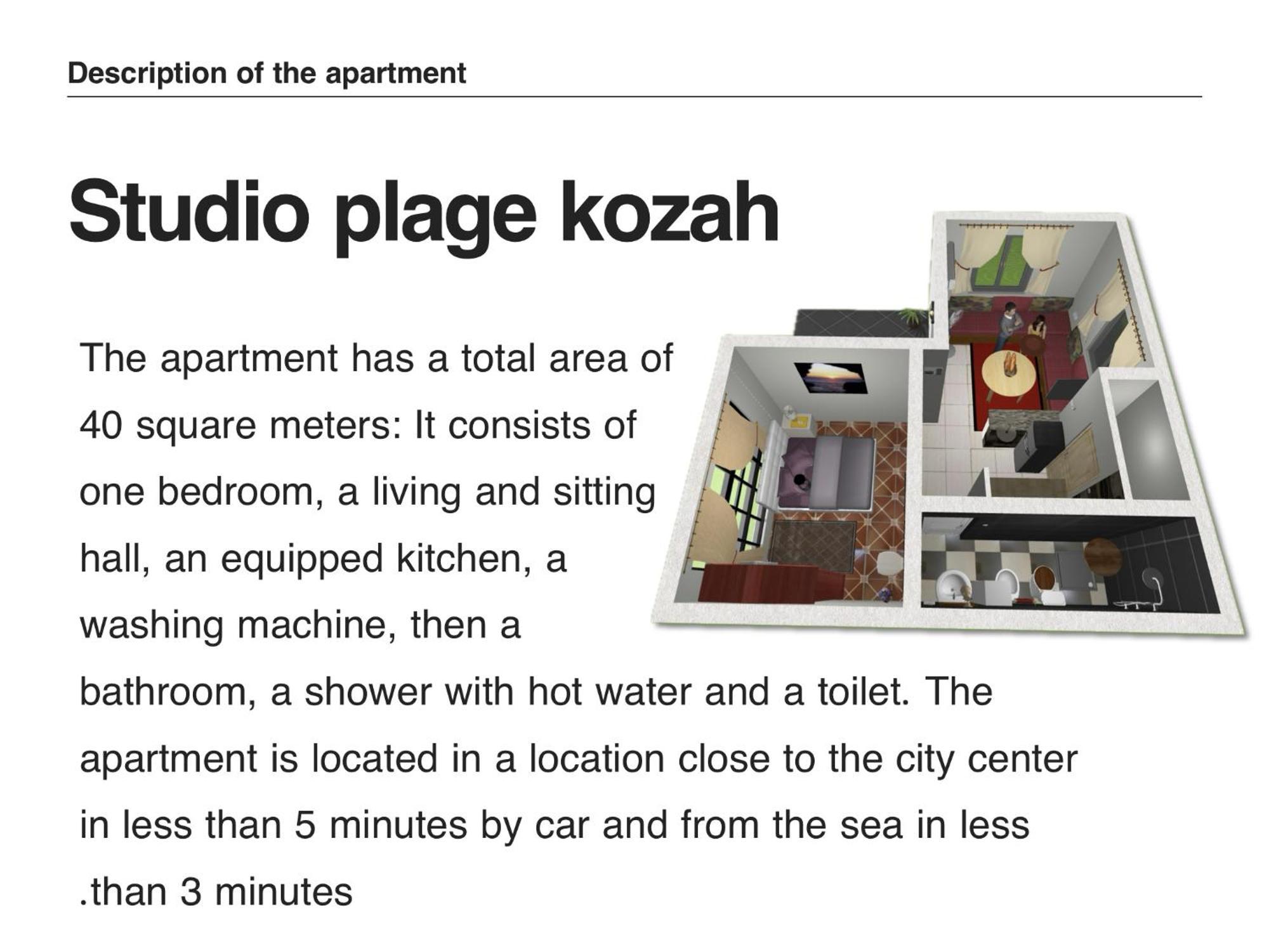 Kozah Appartement *